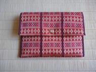 榻榻米布邊化妝包 典雅紋樣【絢爛】 紅包袋 紅包收納 存摺套 御朱印帳套 日本製 手作