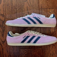 全新 Notitle x adidas Originals Samba 藍粉男女通用板鞋