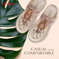 ST. MORITZ M-5654-45 APRICOT & PINK casual sandals forcomfort Wanita