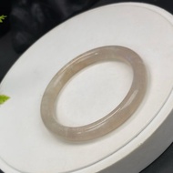 日月同輝手鐲 55+MM 藍光星光貓眼圓條 月亮石太陽石共生 襯膚色