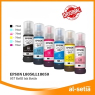 Epson 057 Original Ink Bottle 70ml Black | Cyan | Magenta | Yellow | Light Cyan | Light Magenta - L8