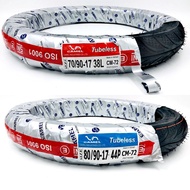 CAMEL TUBELESS TYRE CM-72 (BUNGA MAXXIS DIAMOND) TAYAR TIRE MOTORCYCLE 70/80-17 ~ 70/90-17 ~ 80/90-1