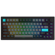 # Akko 5075B Plus Black & Cyan - 75% Wireless Hot-Swappable RGB Mechanical Keyboard #