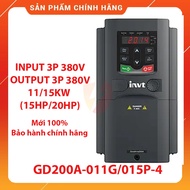 Inverter in 3 Phase 380VAC to 3 Phase 380VAC, capacity 11kw/ 15kw, GD200A-011G/015P-4