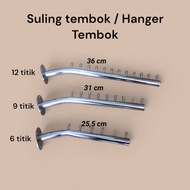 Bending WALL FLUTE HANGER (thick) 12 points, 9 points, 6 points