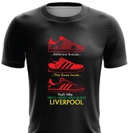 XS - 7XL Liverpool FC Quick Dry Tshirt (Shoes)