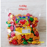 Wingo Winscolet Chocolate Coins 400pcs+- / 1.45kg