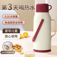 Thermos Household Thermos Student Dormitory Thermos Large Thermos Boiling Water Bottle Glass Liner 3