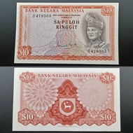 Collectibles for SApuloh B52/479303 AU-UNC 90-100%New Malaysia Siri 1 RM10 Tun Ismail Duit Lama (1pc