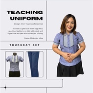 DepEd Teachers Uniform RTW Ready to wear (Thursday)