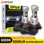 Oprah 2pcs Car LED Fog Light H11 LED Bulb HB3 HB4 Car Fog Light H7 9005 9006 Fog Light Bulb 1860 4SM