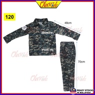 OLAKIDS Soldier Army Costume Kids Tentera Kostum Baju Askar Budak Local Role Play Uniform Boys & Gir