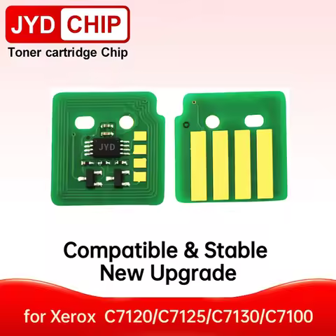 Toner Chip for Xerox C7120 C7125 C7130 C7100 Cartridge Chip Reset 006R01824 006R01825 006R01826 006R