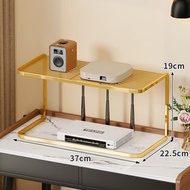 路由器放置架 桌面收納盒 置物架 電視機遙控器收納架 wifi機頂盒 支架（快遞送貨上門）