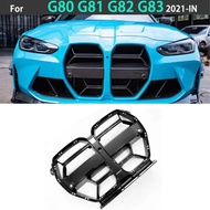 Hot Sale CS Style Gloss Black Grille ABS Material for BMW M3 M4 G80 G82 2020-2025