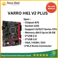 H61 VP2 GAMING MOTHERBOARD PLUS VARRO SUPPORT NVME | MOTHERBOARD H61