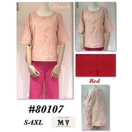 COTTON LINEN BLOUSE 80107