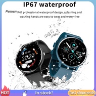PP   ZL02 Bluetooth-compatible Watch Waterproof Multifunctional Durable Heart Rate Blood Pressure Fi