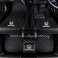 Honda Odyssey RB1/RB3/RC1 7-Seater car mats Right hand drive Car Mat Carpet Karpet Leather Car Floor