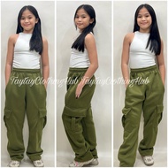 Simon L-2XL (7-16y/o) Unisex Jogging Pants Cargo Pockets