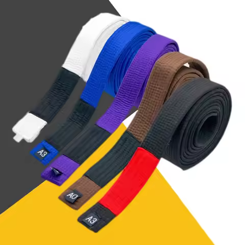 BJJ Grade System Brazilian Jiu-Jitsu Belts Master Judo Karate Ranking Belts Adults Professional Dura