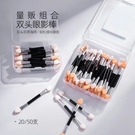 Double Eye shadow Brush Eye concealer makeup Brush Portable Beauty makeup Brush Tool Double Eye shad