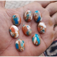 African Turquoise Agate 18x13 mm