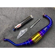 WAT RACING exhaust WRC thailand bluemoon type cobra NOVA DASH/LS125