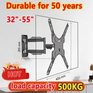 TV Wall Mount Bracket 32-55 Inches LCD TV Wall For Swivel Mount Retractable Bracke Support MAX45kg