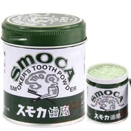日本百年本土超人氣SMOCA潔牙粉-綠茶薄荷味155g