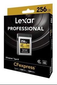 LEXAR  256GB Professional CFexpress™ Type B 記憶卡