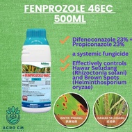 Fenprozole 46EC 500ml 1L Racun penyakit kawal Hawar Seludang Brown Spot
