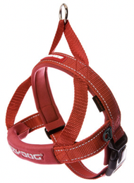 Ezydog - 快套式胸背帶 - 紅 (XL) 犬用 204072