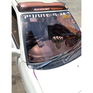 Winshield Windscreen Sticker Cermin Besar JDM Sticker Jepun Kata by Alibaba Motorsport