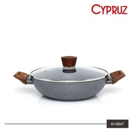 Cypruz Marble Wok 24 CM KI-0647 / Wok Pan