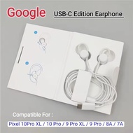 Google Pixel USB-C Edition Earphone | Pixel 10 Pro 10A 9 Pro XL Headsets | HD Digital Type-C USB | M