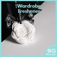 [SG Stock] Camellia Wardrobe Freshener Closet Air Freshener Shoe Cabinet Deodorizer Car Pendant