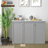 Lemari Dapur - Kabinet Hanako Type 3 (Knockdown)- Livien Furniture
