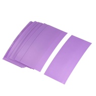 100Pcs Flat PVC Heat Shrink Tubing Battery Wrap For 18650 Lithium Battery Heat Shrink Tube Assorted