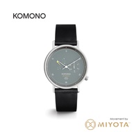 Komono Walther Retrograde - Blue | Leather Strap | Watches