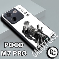 Glossy softcase poco m7 pro/case poco m7 pro Anime/case poco m7 pro glitter/casing poco m7 pro