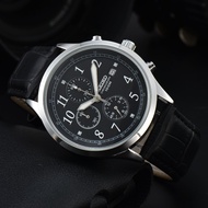 Seiko SEIKO Stainless Steel Case Leather Strap Men's Watch Rui Watch ys