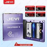 JEYI CF-Express Type-B ถึง2230อะแดปเตอร์ SSD M.2 NVMe การ์ดหน่วยความจำขยาย4.0ของ PCIe สำหรับ CANON N