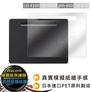 wacom ctl-4100 ctl-6100 pth-660 ctl-672 肯特紙 類紙膜 擬紙感 保護膜