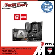 [CPU BUNDLE] MSI ATX MOTHERBOARD MAG B650 TOMAHAWK WIFI DDR5 BUNDLE WITH AMD R5/R7/R9 DESKTOP PROCES