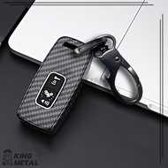 เคสกุญแจ พวงกุญแจ Forza 350 Giorno PCX 160 กุญแจ เคสกุญแจรีโมทมอเตอร์ไซค์คาร์บอนไฟเบอร์ ทนทานต่อการส