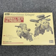 🦐雪梨紙玩具～ 長谷川 模型 Hasegawa 1/35 橫山宏 機械戰士 火球 SG & SG 徘徊者 組裝模型 Hasegawa 1/35 Ma.K. Maschinen Krieger FIRE