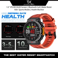 Outdoor GPS Sports TX-A31S 5ATM Waterproof Smart watch For Men Women Sport SmartWatch with Compass B