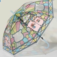 包郵☂️LULU豬×Lawson 透明長柄雨傘 直遮 罐頭豬 LuLu The Piggy 包SF