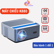Máy Chiếu Mini 4K K880 Chính Hãng KAW Độ Sáng Cao Xem Phim Giải Trí - BẢO HÀNH 12 THÁNG